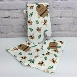 🐝 Bee Theme🐝 Farmhouse Kitchen 3 Pc Set Summer